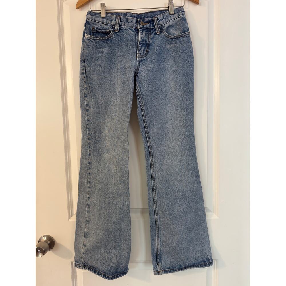 MODERN EDIT | Brandy Melville John Galt Low Rise Flare Jeans 100% Cotton Small
